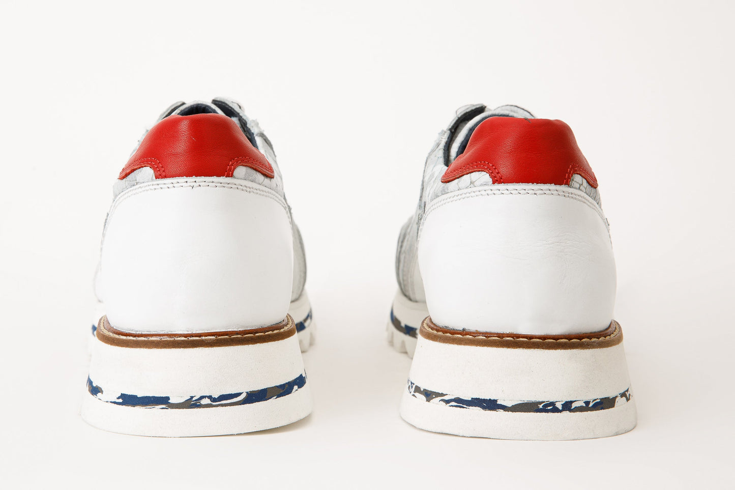 The Cakarta White Leather Men Sneaker FINAL SALE!