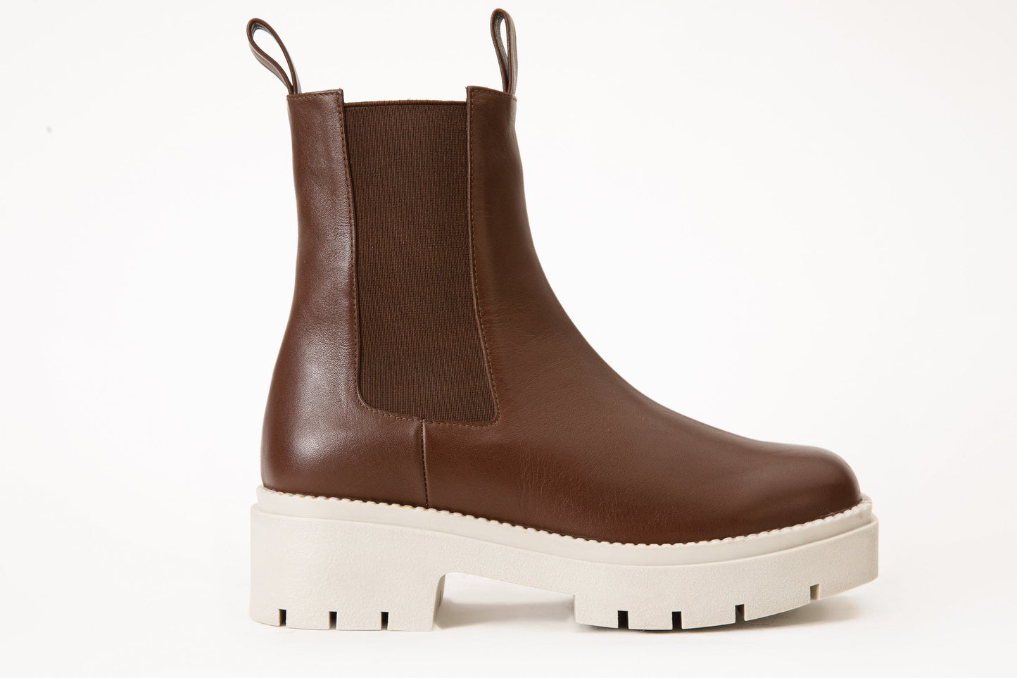 The Olga Brown Leather Boot FINAL SALE!