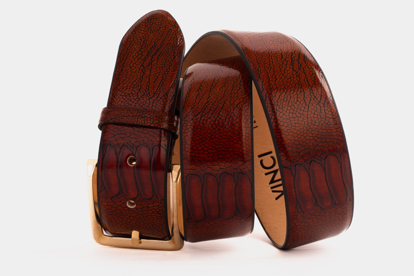 The Bangkok Brown Calfskin Belt