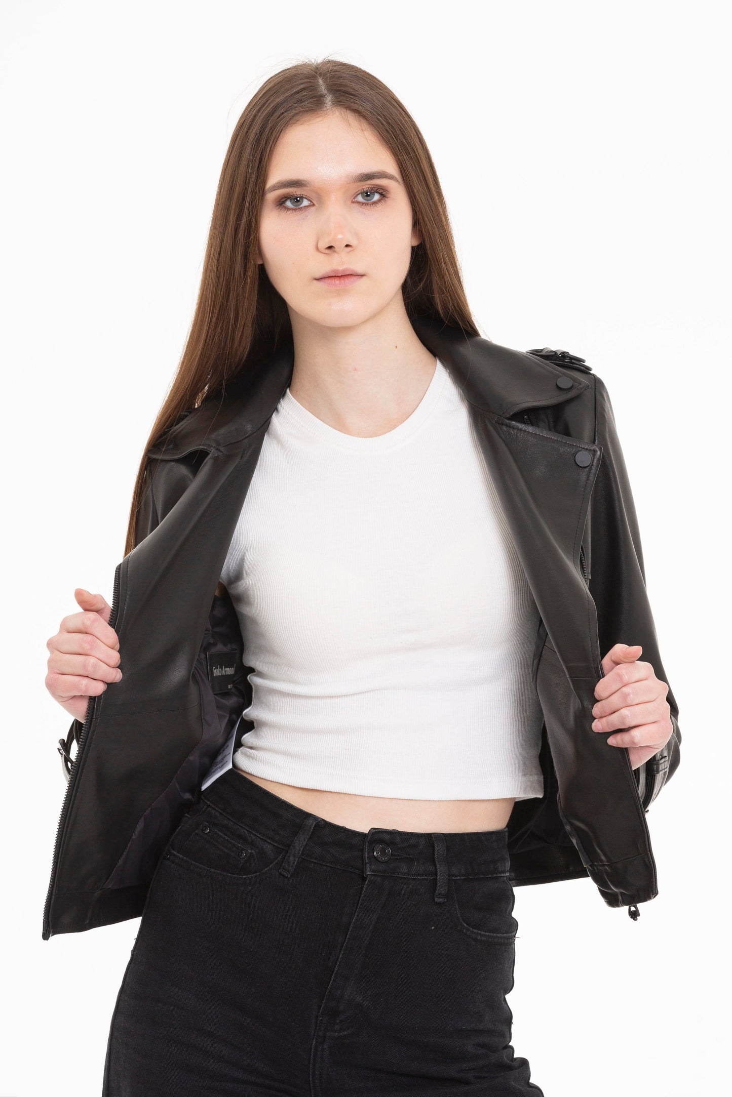 The Baracana Leather Women Jacket