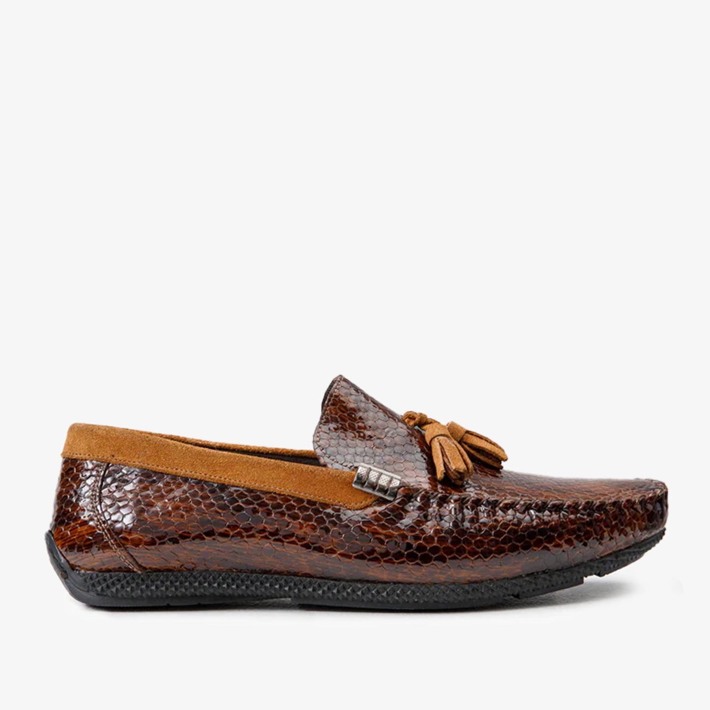 The Cordova Tan Patent Leather Tassel Loafer Men Shoe Final Sale!