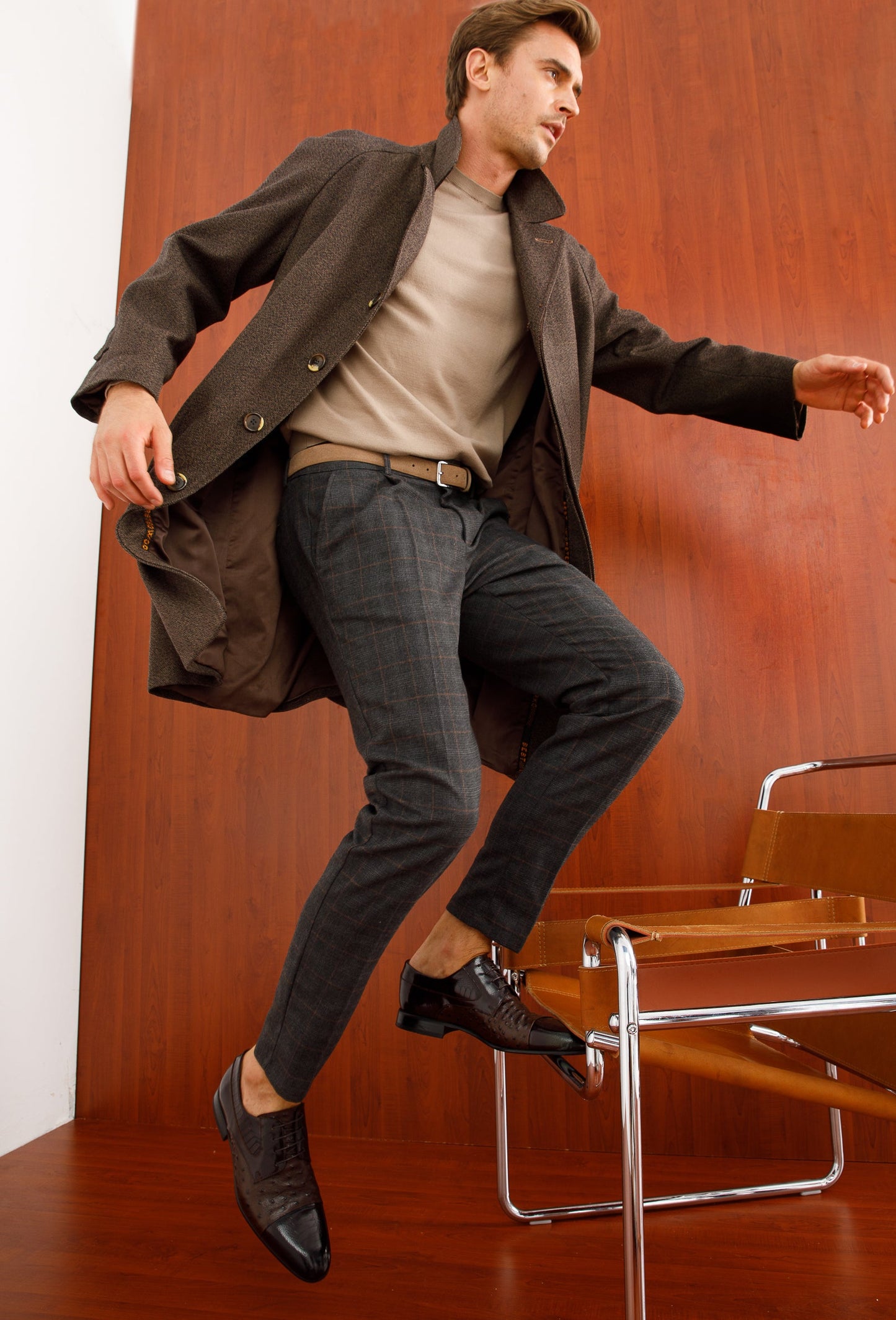 The Monterrey Brown Cap Toe Derby Men Shoe Final Sale!