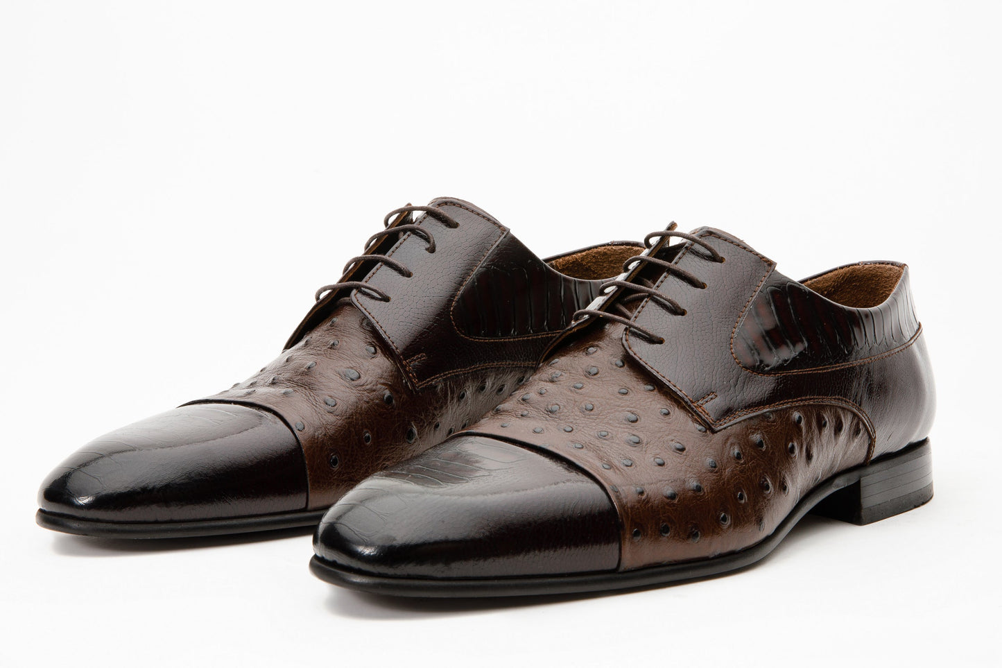 The Monterrey Brown Cap Toe Derby Men Shoe Final Sale!