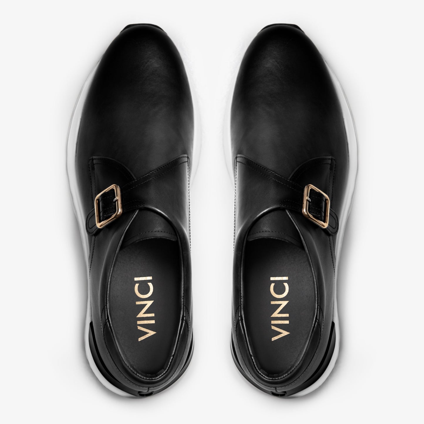The Torino Black Leather Men Sneaker